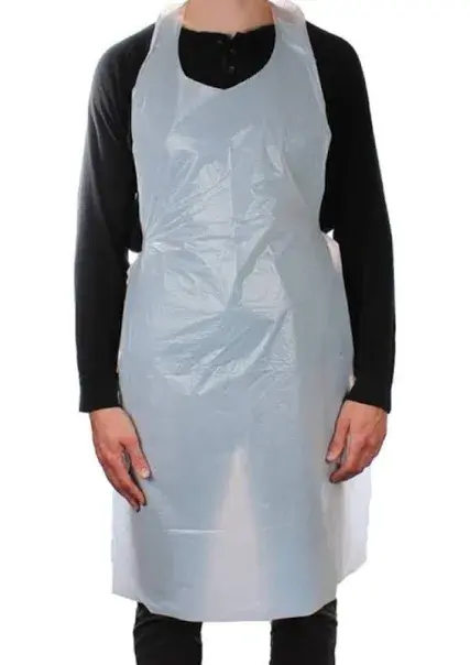 Transparent apron